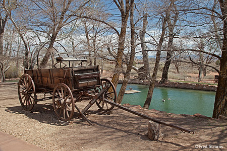 Pipe Springs National Monument Conestoga Wagon
